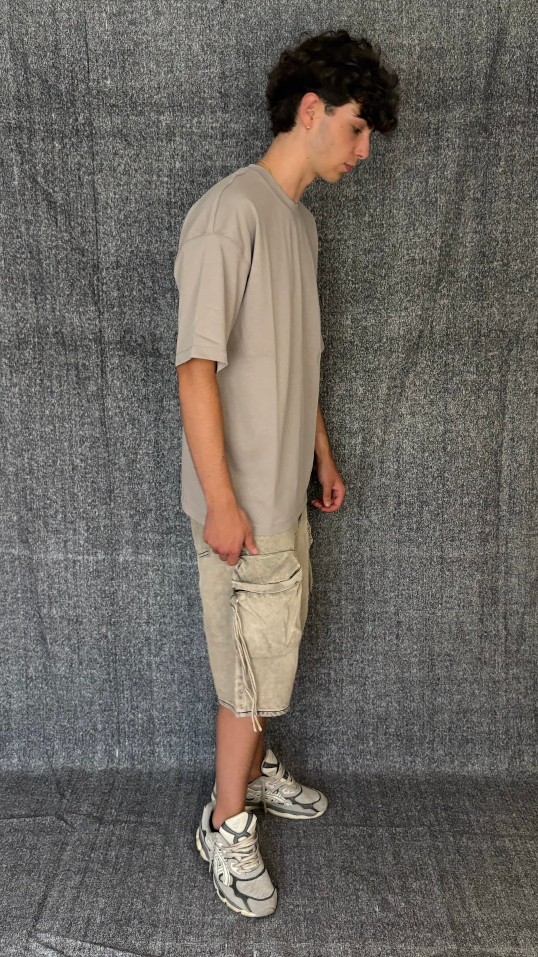 COMPLETO GRIGIO OVER