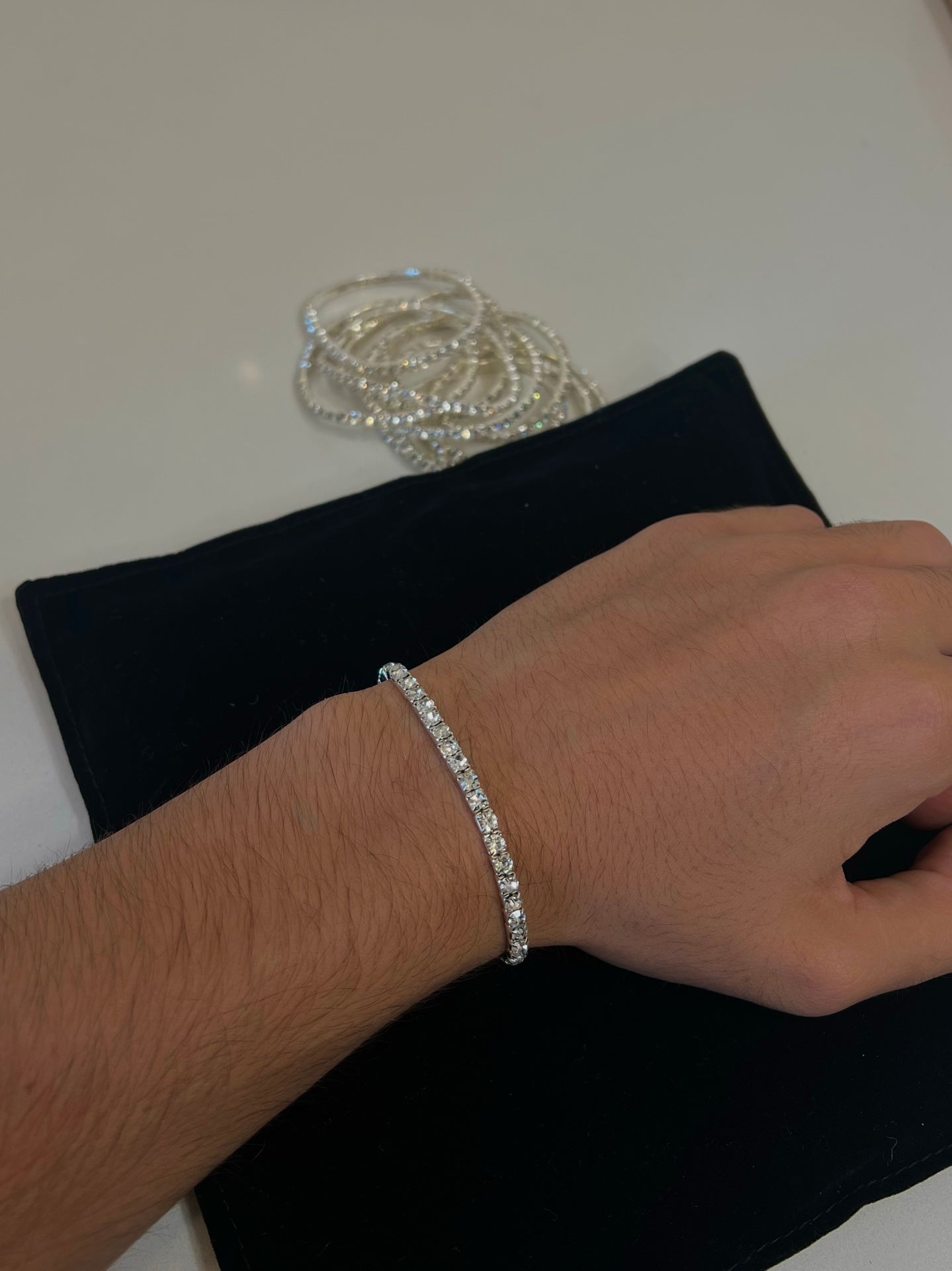 bracciale Tennis-zirconi brillanti