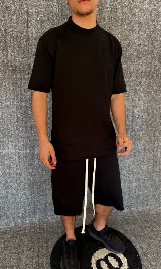 T-SHIRT NERA OVER